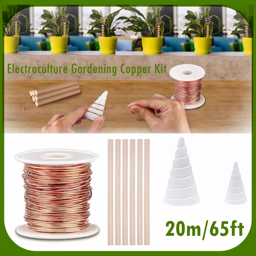 Copper Wire Roll - Kit in rame da giardinaggio per