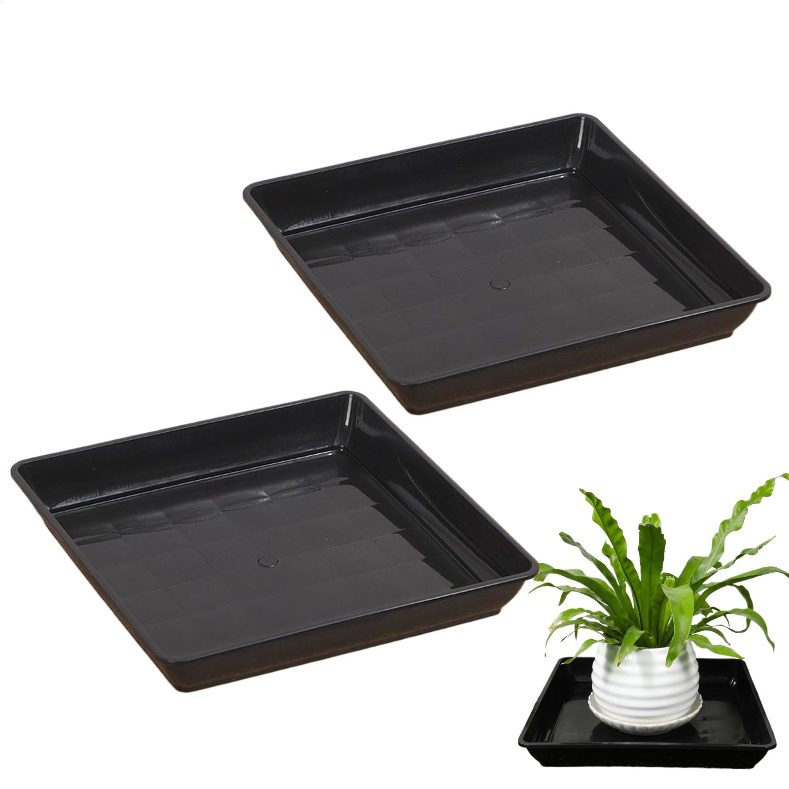 Drip Tray Saucer - Sottovasi per Piante, Set da 2