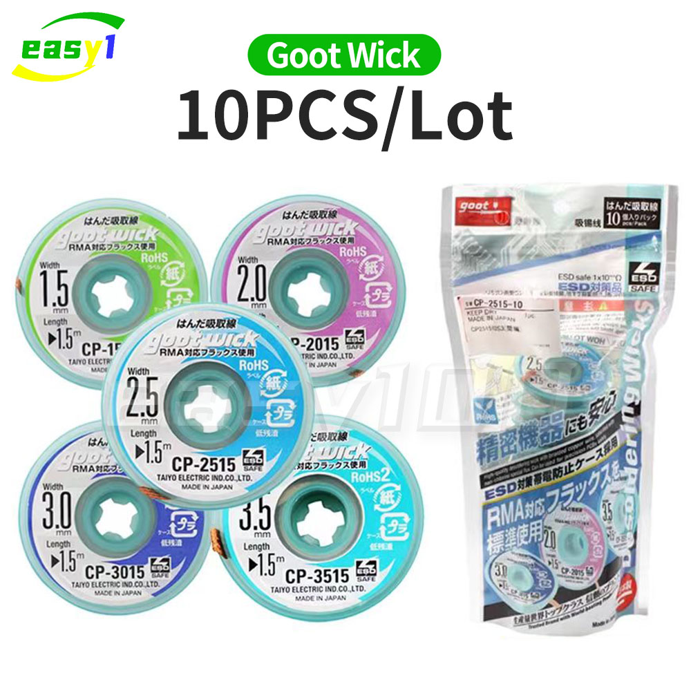 Originale Goot Wick Saldatura  - Copper Wire Roll recensione e prezzo